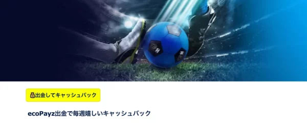 ウィリアムヒルのecoPayz出金のキャッシュバックボーナス