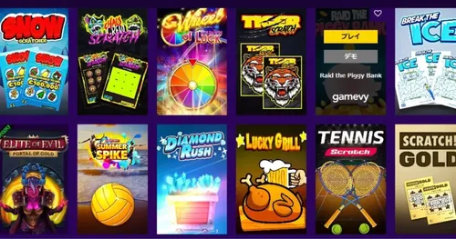 パワースロッツの変わり種ゲーム画面