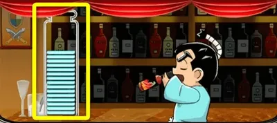 ミスターリッチ（Mr.Rich）の連続演出:飲み比べ