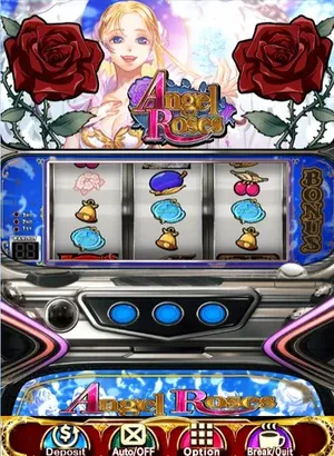ベラジョンパチンコ館のエンジェルローズ (Angel Rose)のゲーム画面